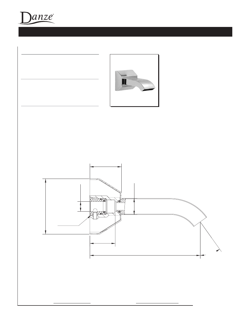 Danze D606725 - Spec Sheets User Manual | 1 page
