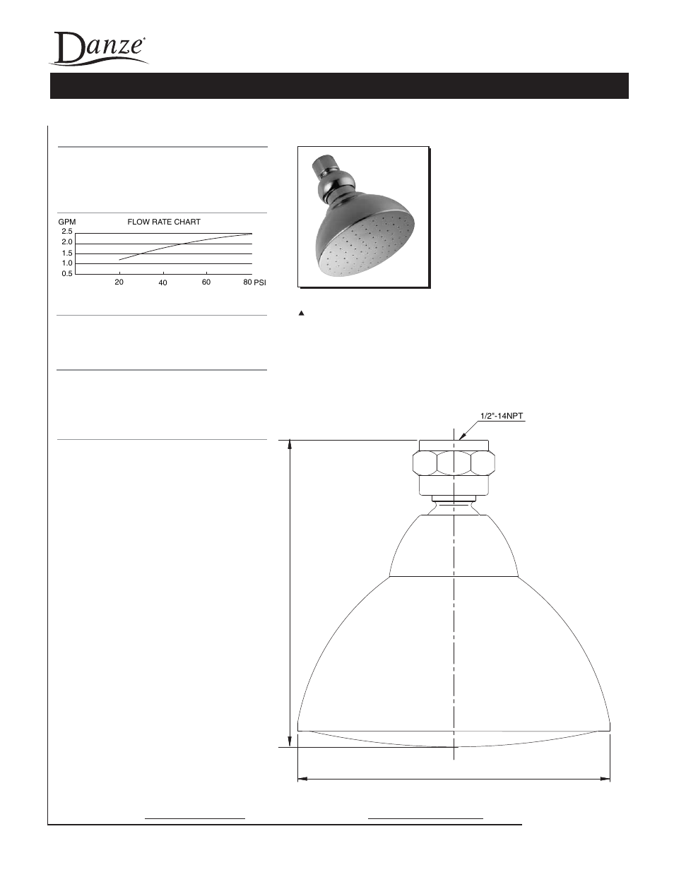 Danze D461351 User Manual | 1 page