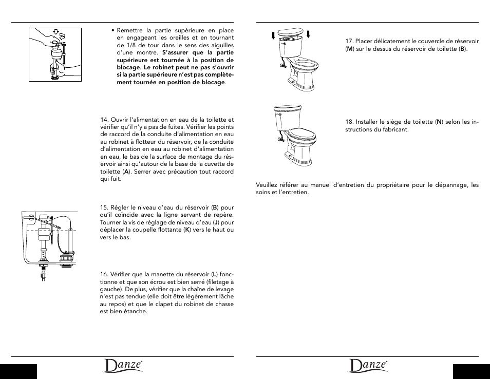 Danze DC013230-DC012223 - Installation Manual User Manual | Page 13 / 13