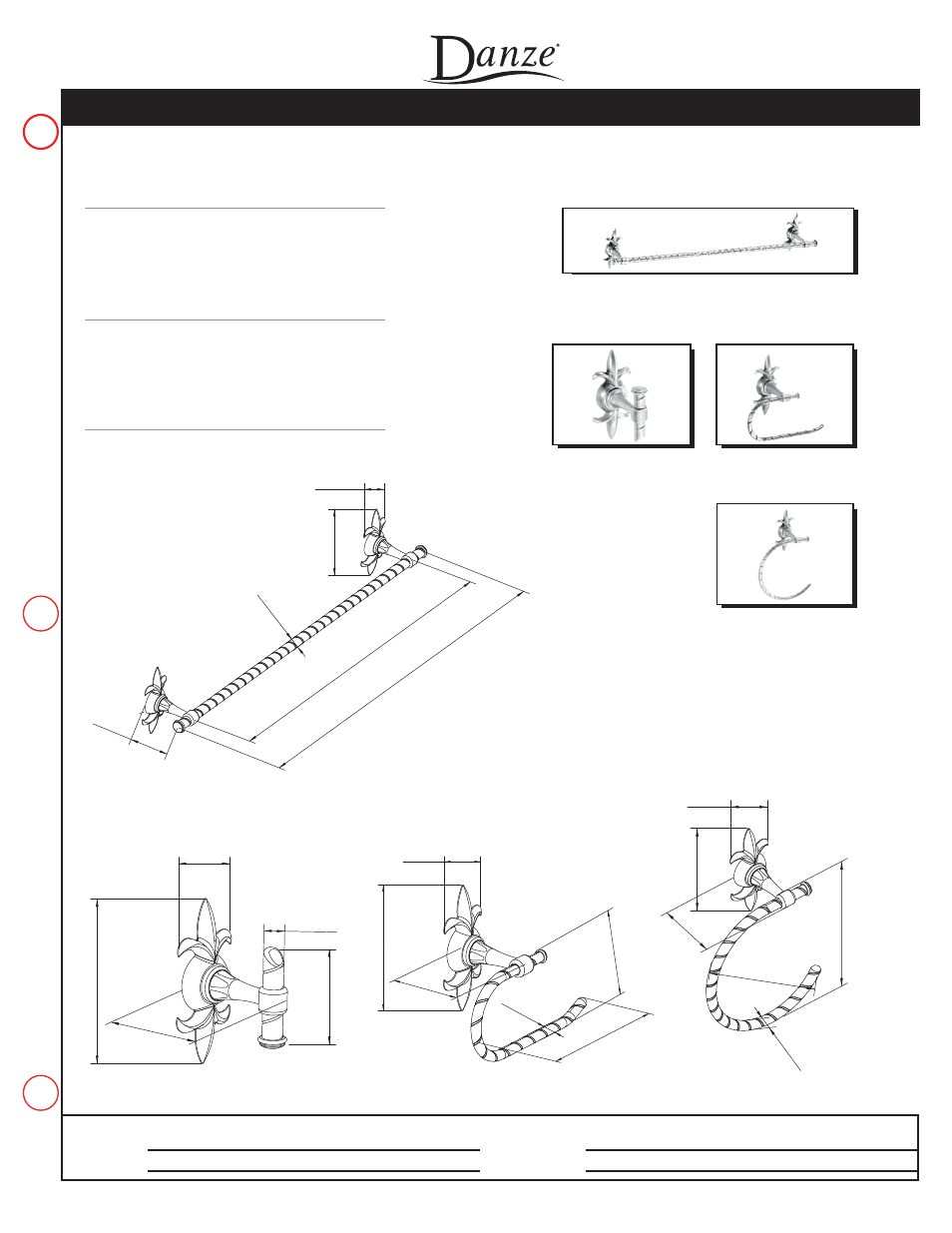 Danze STC - TPH User Manual | 1 page