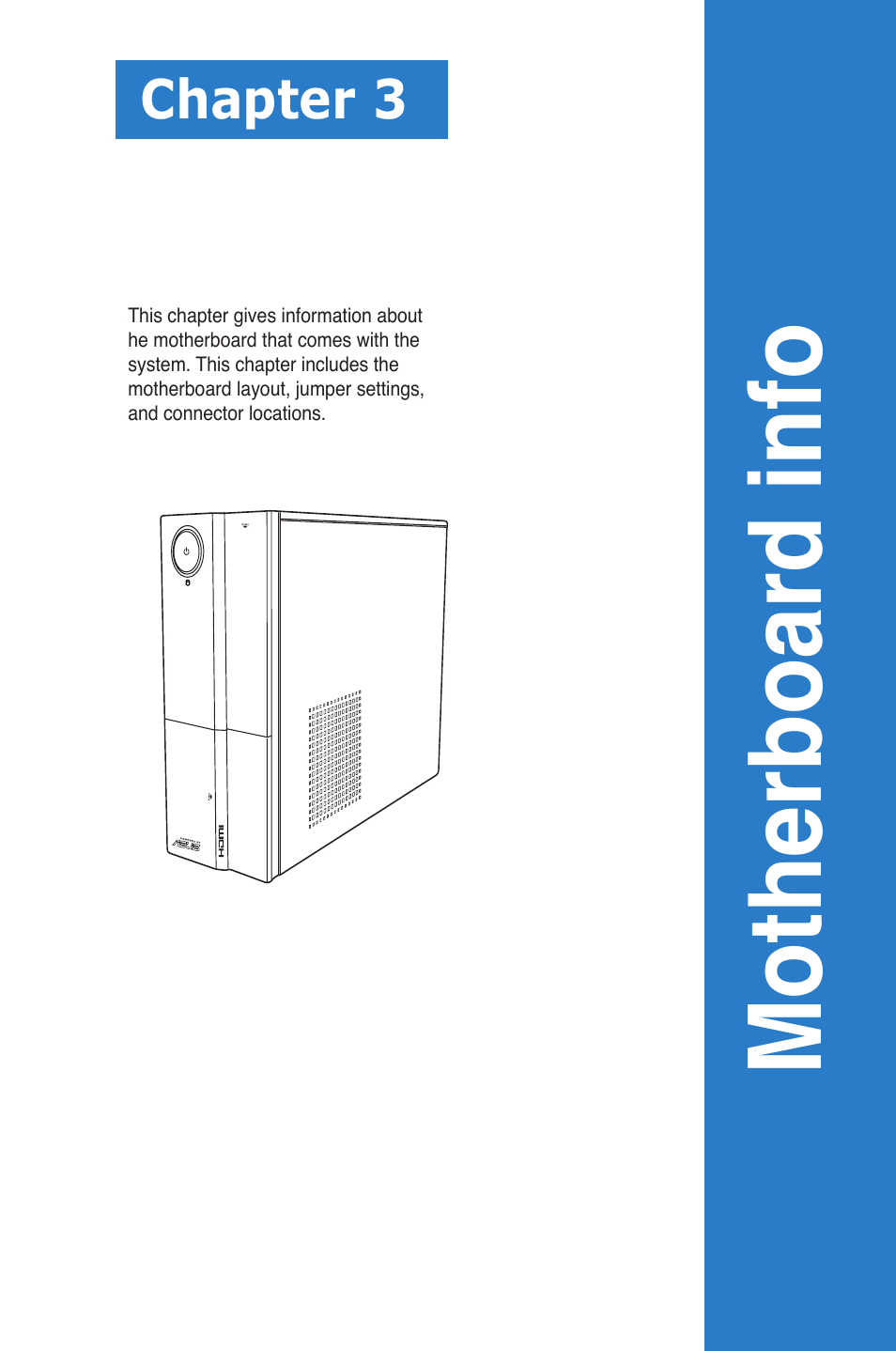 Motherboard info, Chapter 3 | Asus P6-P7H55E User Manual | Page 31 / 67