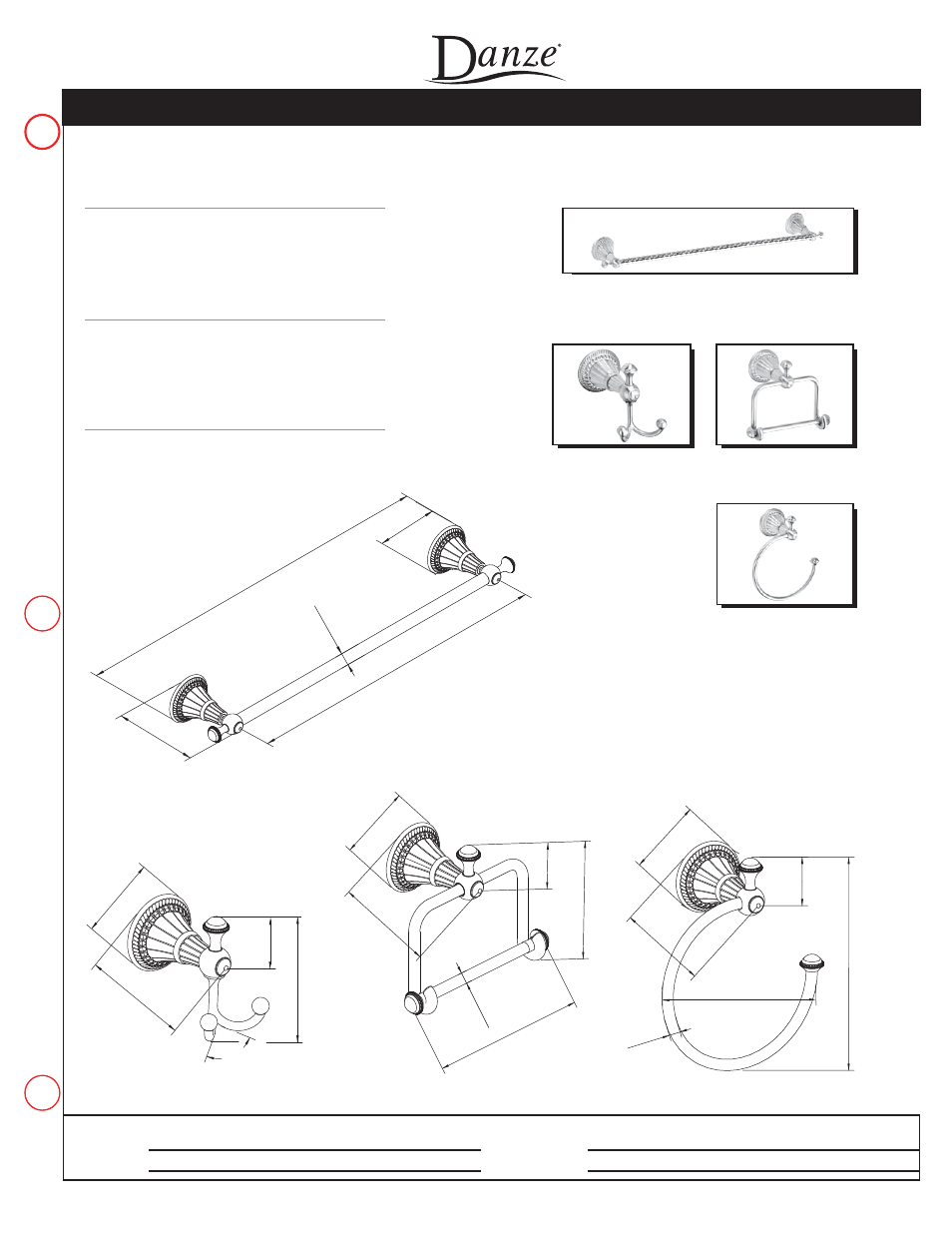 Danze COL - TRG User Manual | 1 page