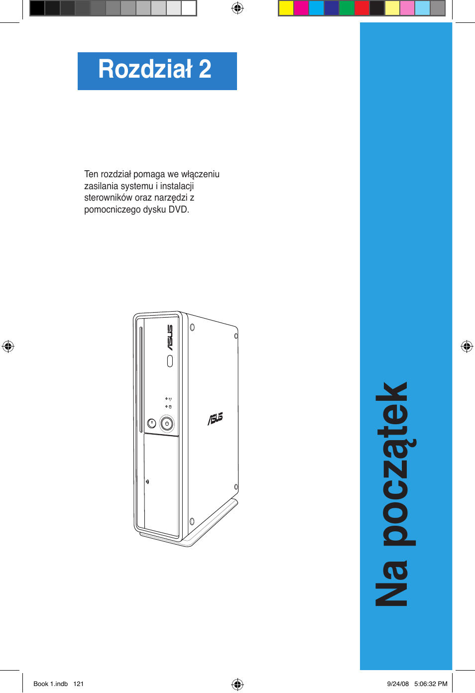 Na początek, Rozdział 2 | Asus Essentio ES5000 User Manual | Page 122 / 174