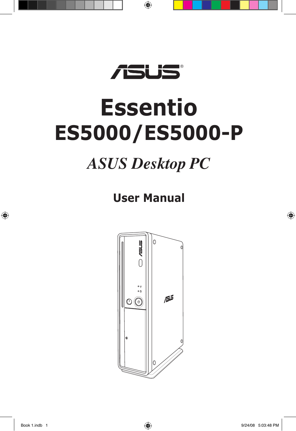 Essentio, Asus desktop pc | Asus Essentio ES5000 User Manual | Page 2 / 174