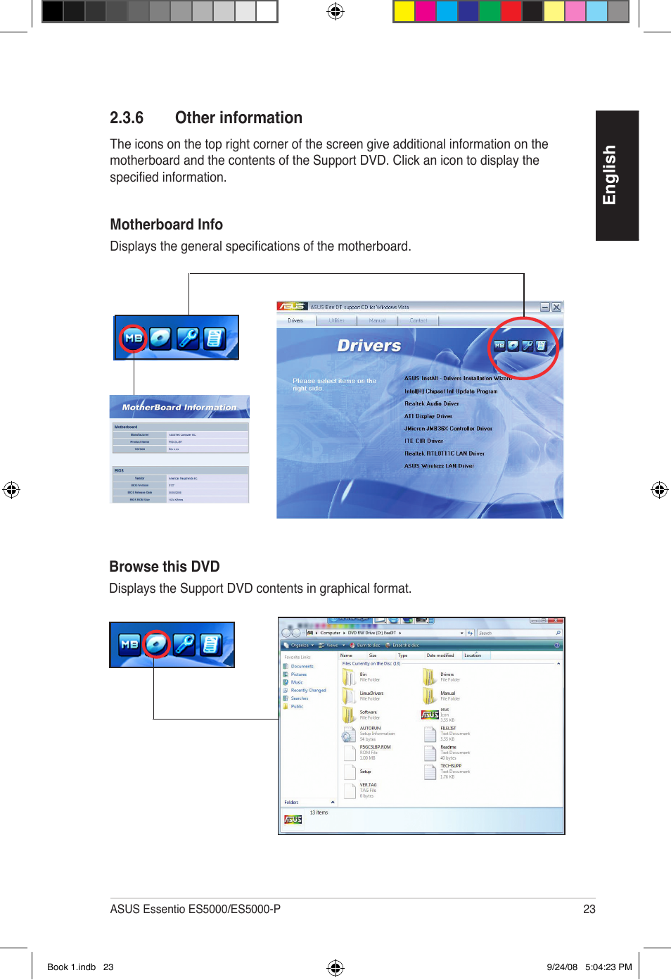 English 2.3.6 other information | Asus Essentio ES5000 User Manual | Page 24 / 174