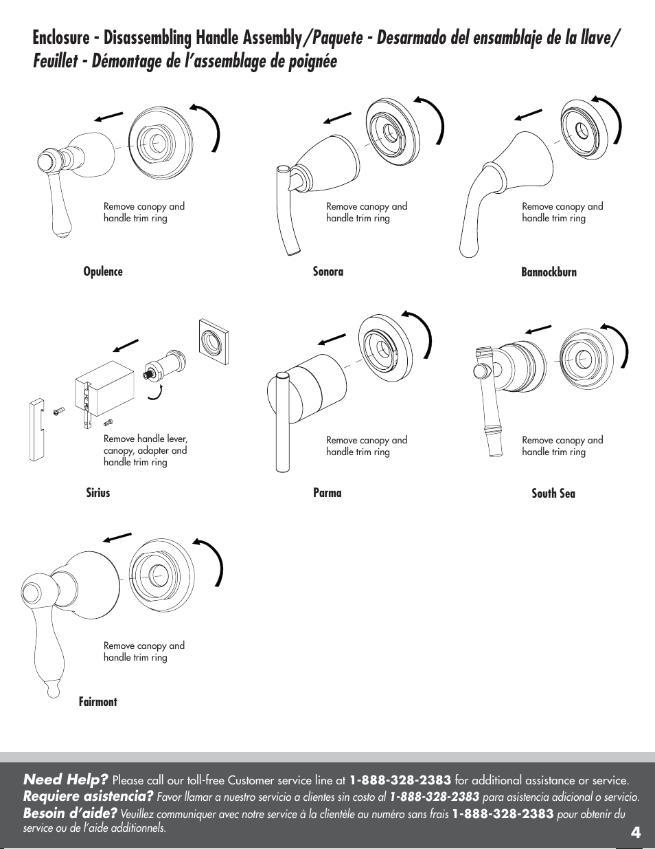 Danze D560844 - Installation Manual User Manual | Page 4 / 4