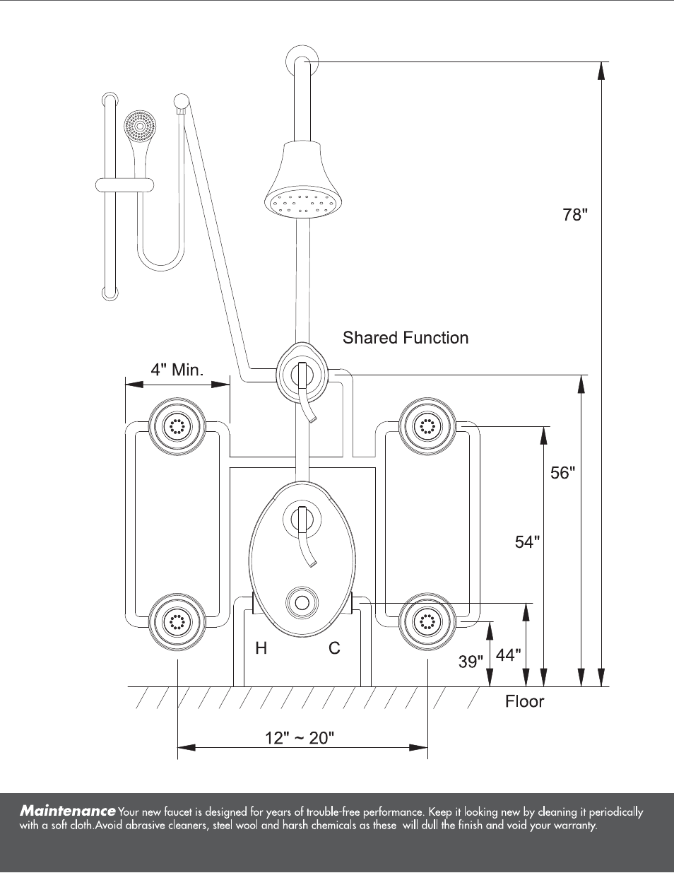 Danze D151000BT - Installation Manual User Manual | Page 4 / 8