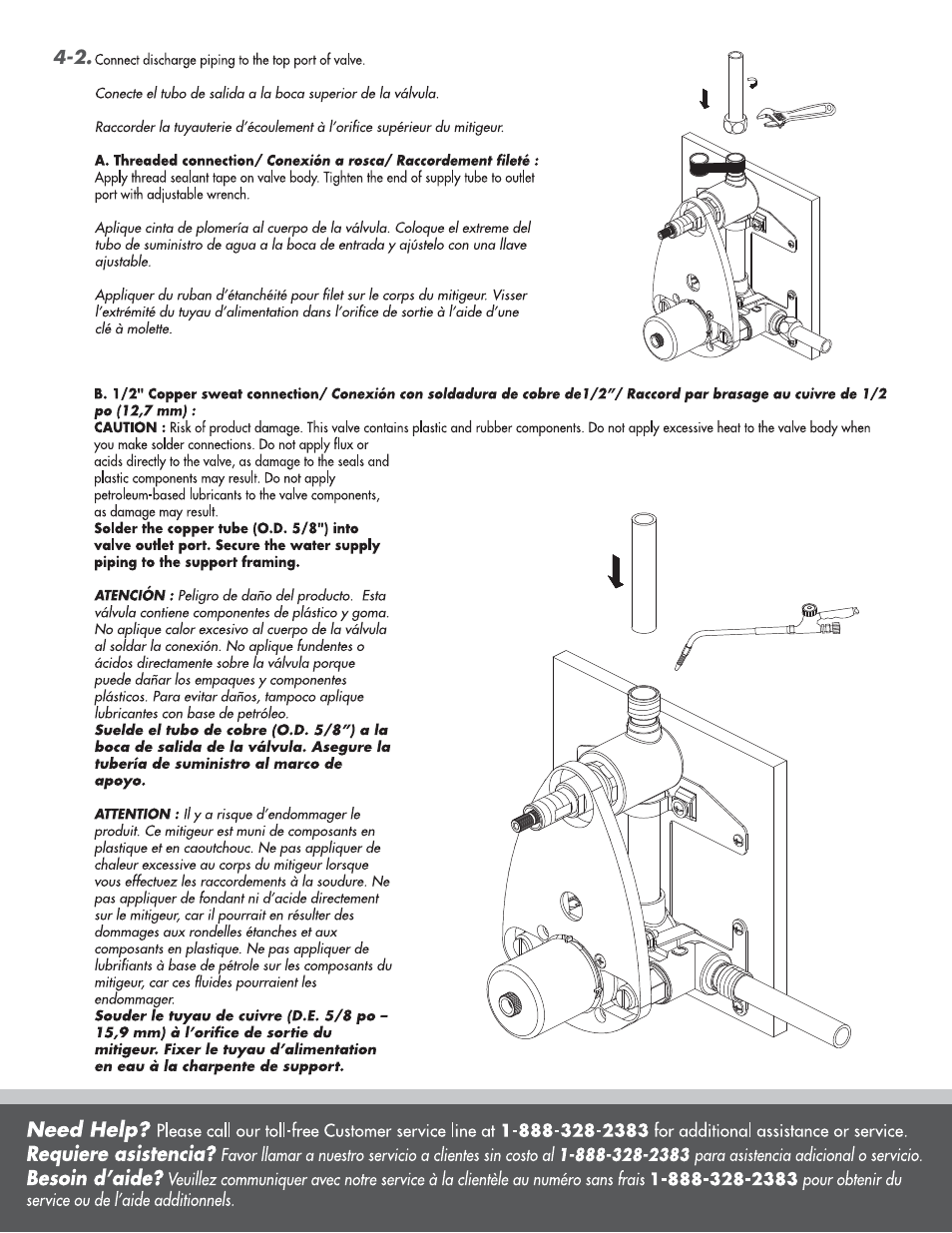 Danze D151000BT - Installation Manual User Manual | Page 6 / 8