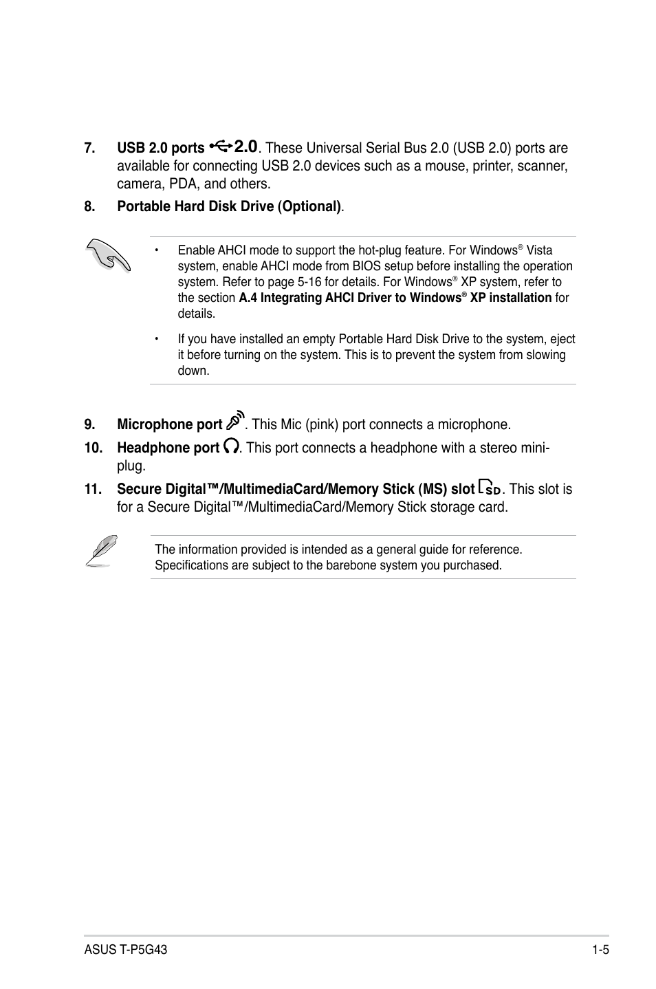 Asus T3-P5G43 User Manual | Page 15 / 104