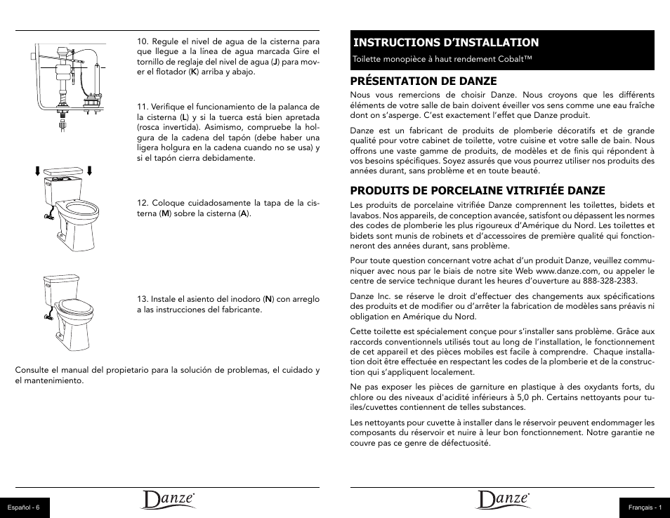 Danze DC061421 - Installation Manual User Manual | Page 8 / 11