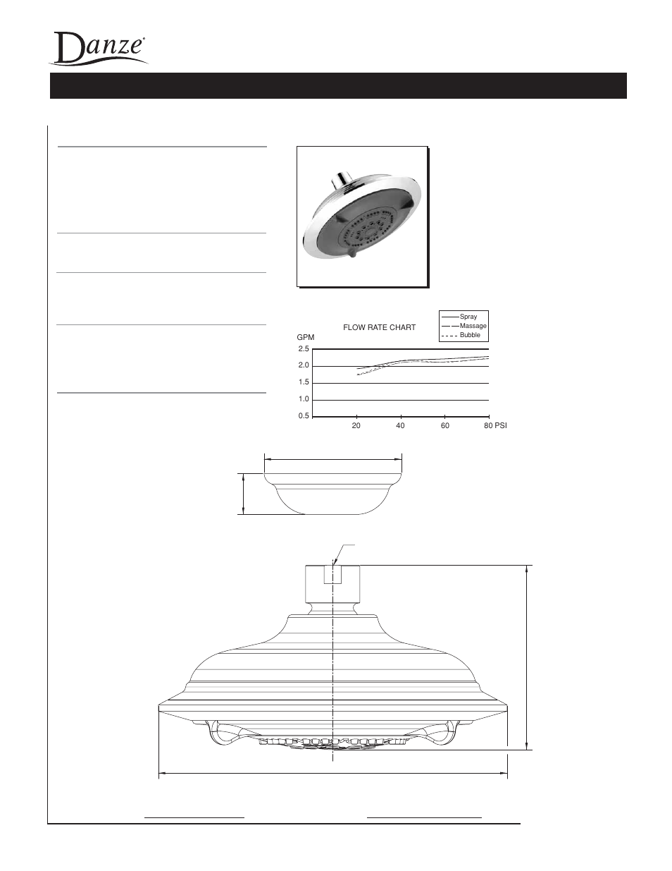 Danze D460008 User Manual | 1 page