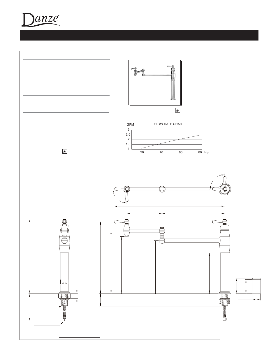 Danze D206057 - Spec Sheets User Manual | 1 page