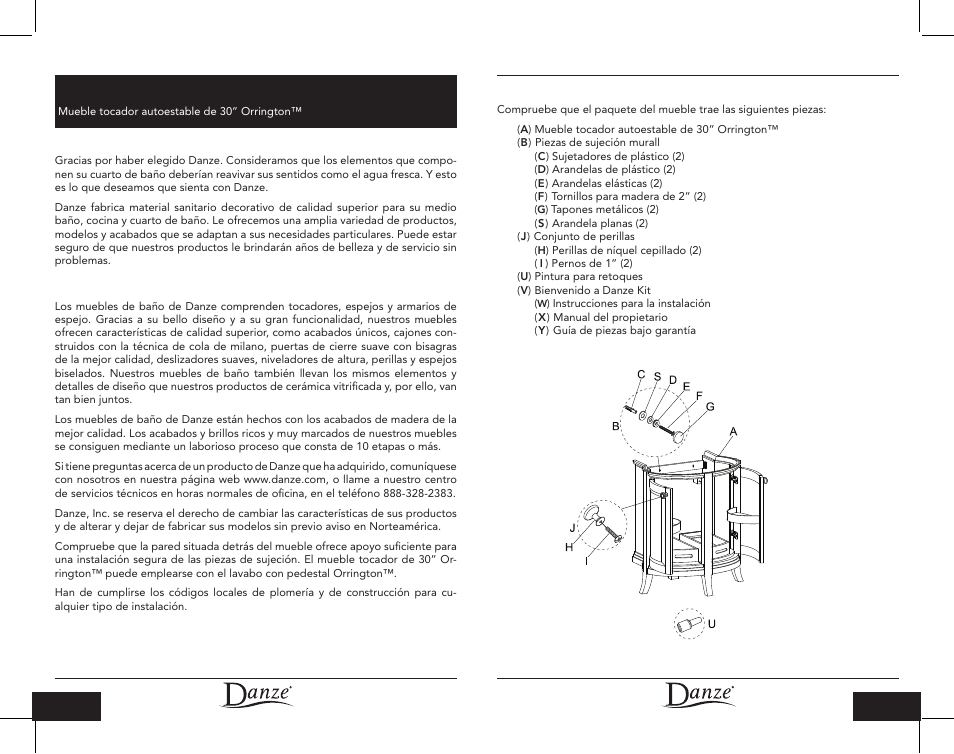 Danze DF012130 - Installation Manual User Manual | Page 6 / 12