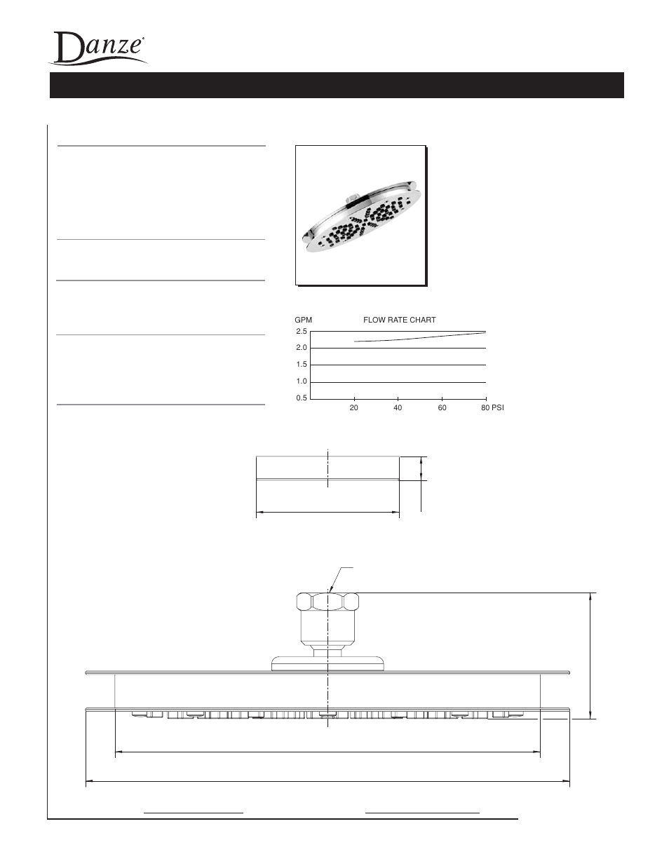 Danze D460004 User Manual | 1 page