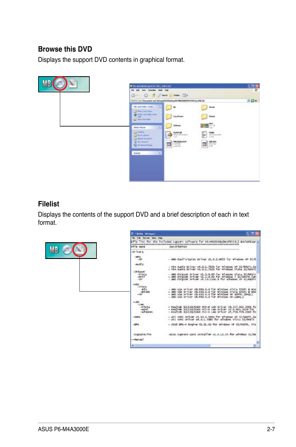 Asus P6-M4A3000E User Manual | Page 23 / 59