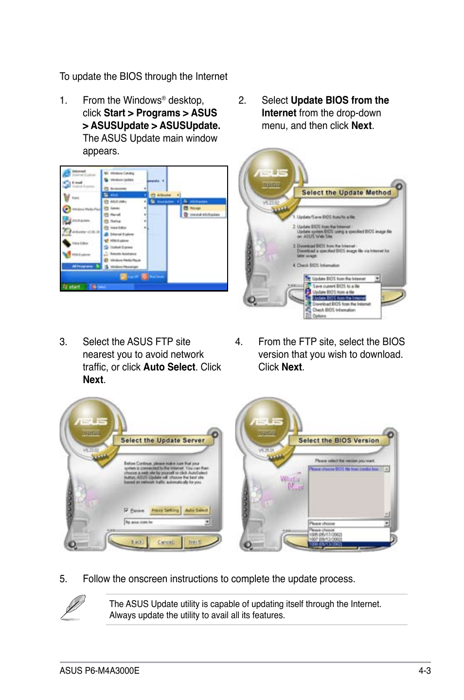 Asus P6-M4A3000E User Manual | Page 35 / 59