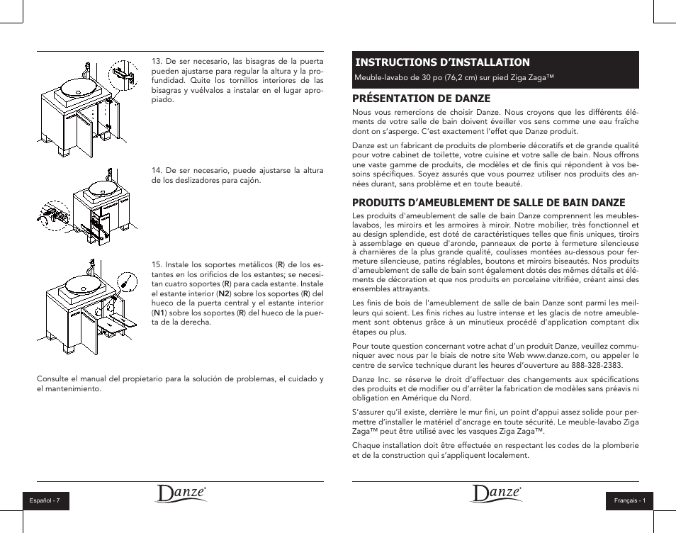 Danze DF032130 - Installation Manual User Manual | Page 9 / 12
