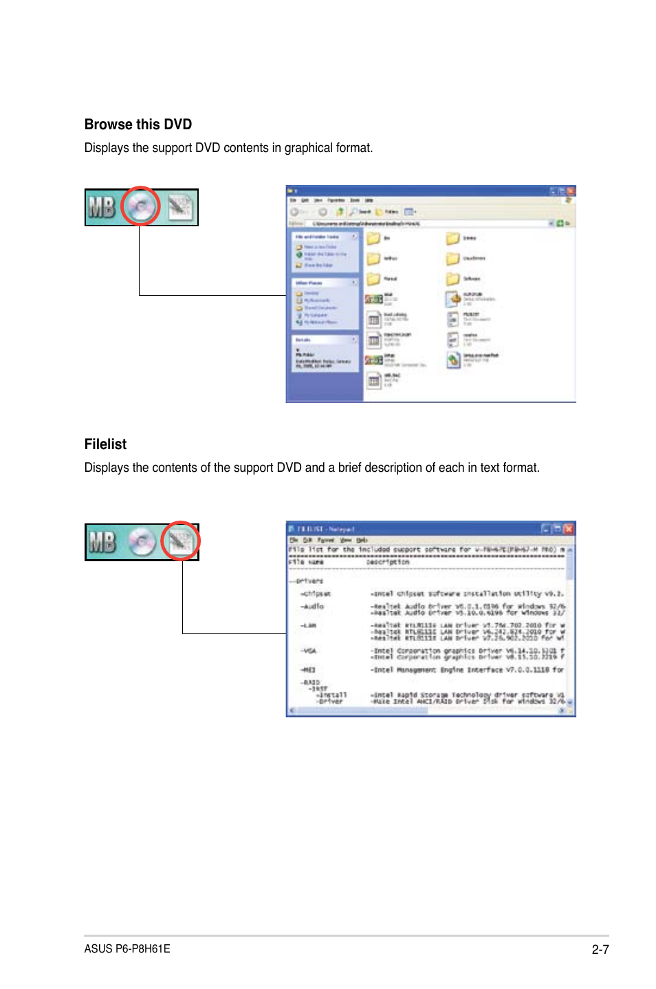 Asus P6-P8H61E User Manual | Page 23 / 75