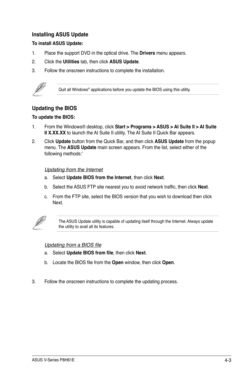 Asus P6-P8H61E User Manual | Page 53 / 75