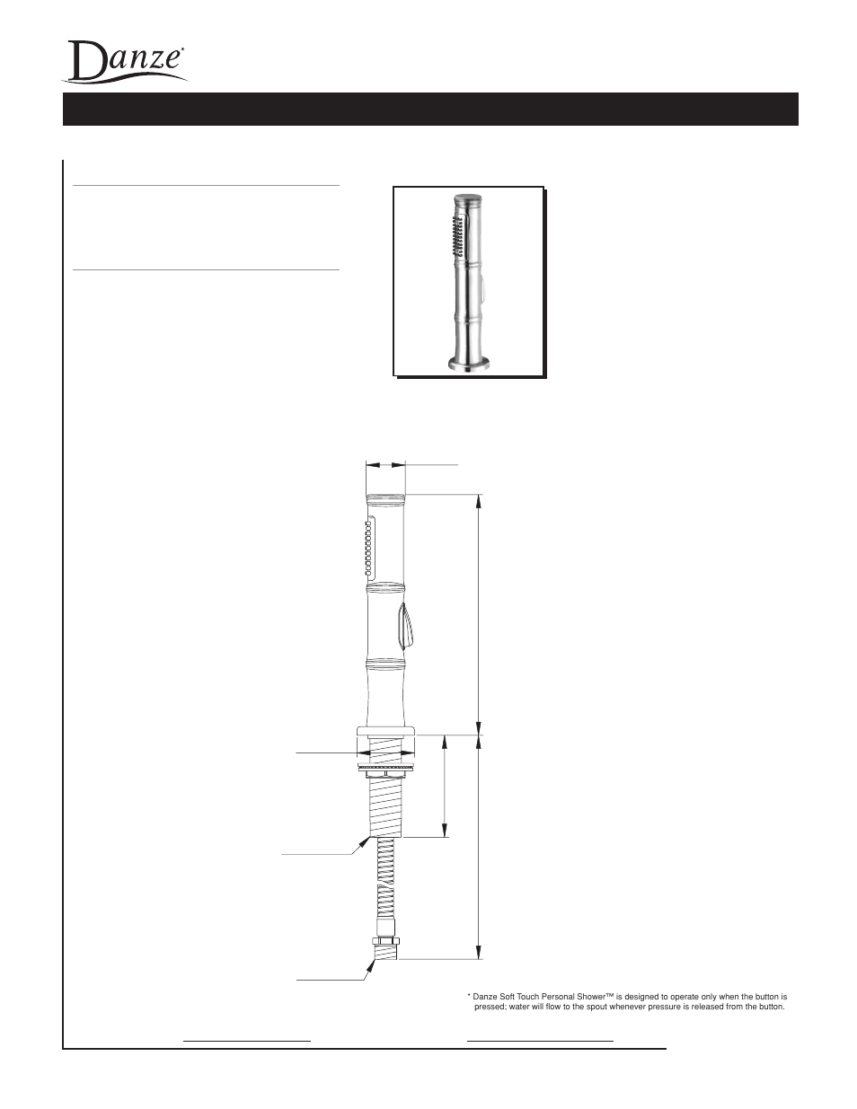 Danze D491145 - Spec Sheets User Manual | 1 page