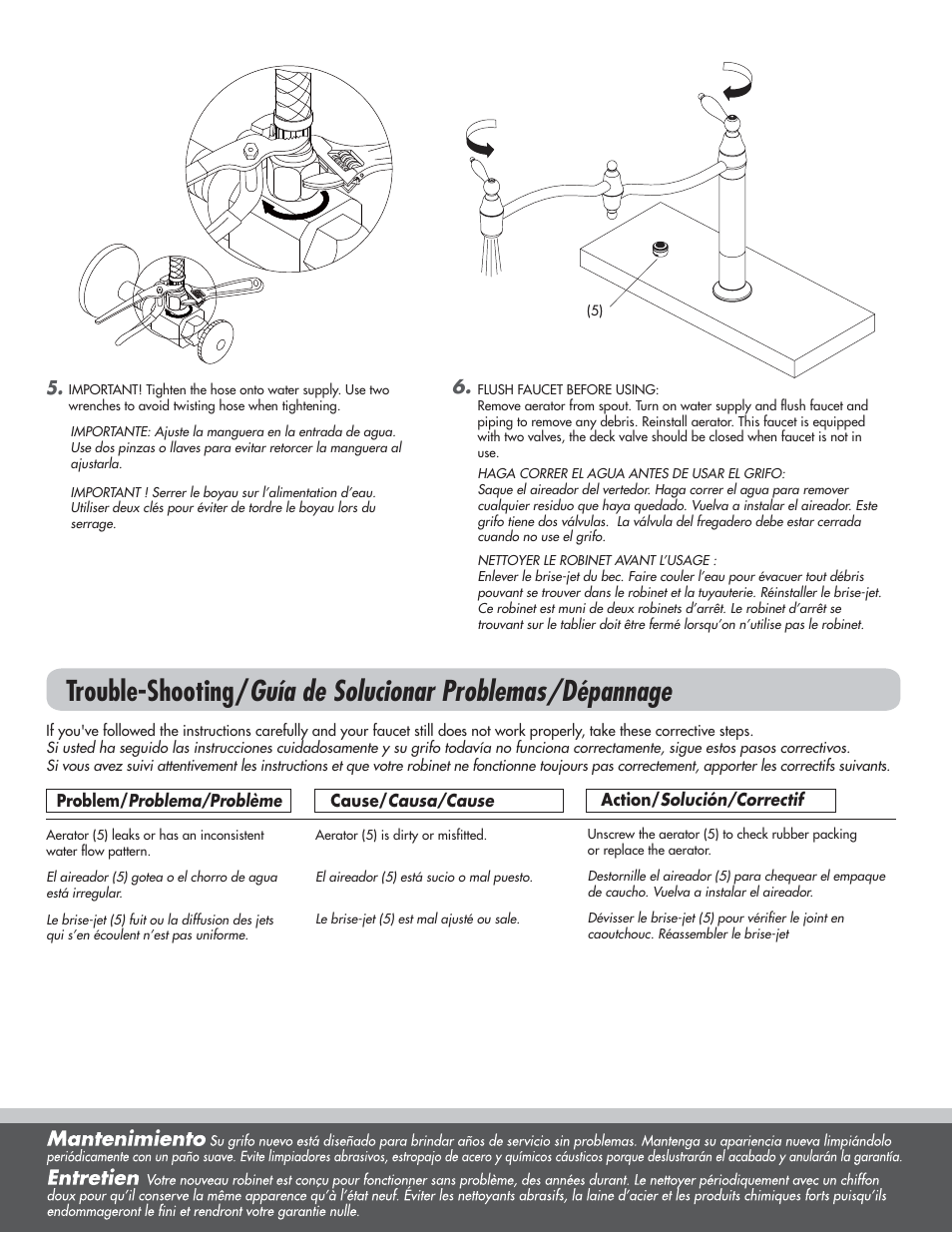 Danze D206540 - Installation Manual User Manual | Page 3 / 3