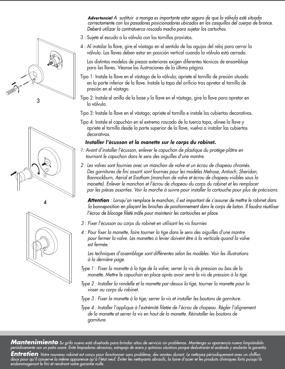 Danze D510415T - Installation Manual User Manual | Page 3 / 6