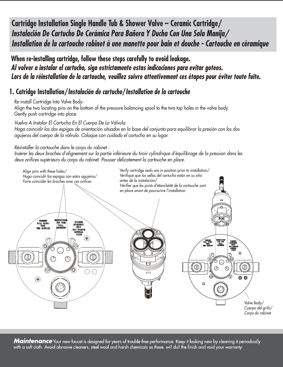 Danze D510415T - Installation Manual User Manual | Page 4 / 6