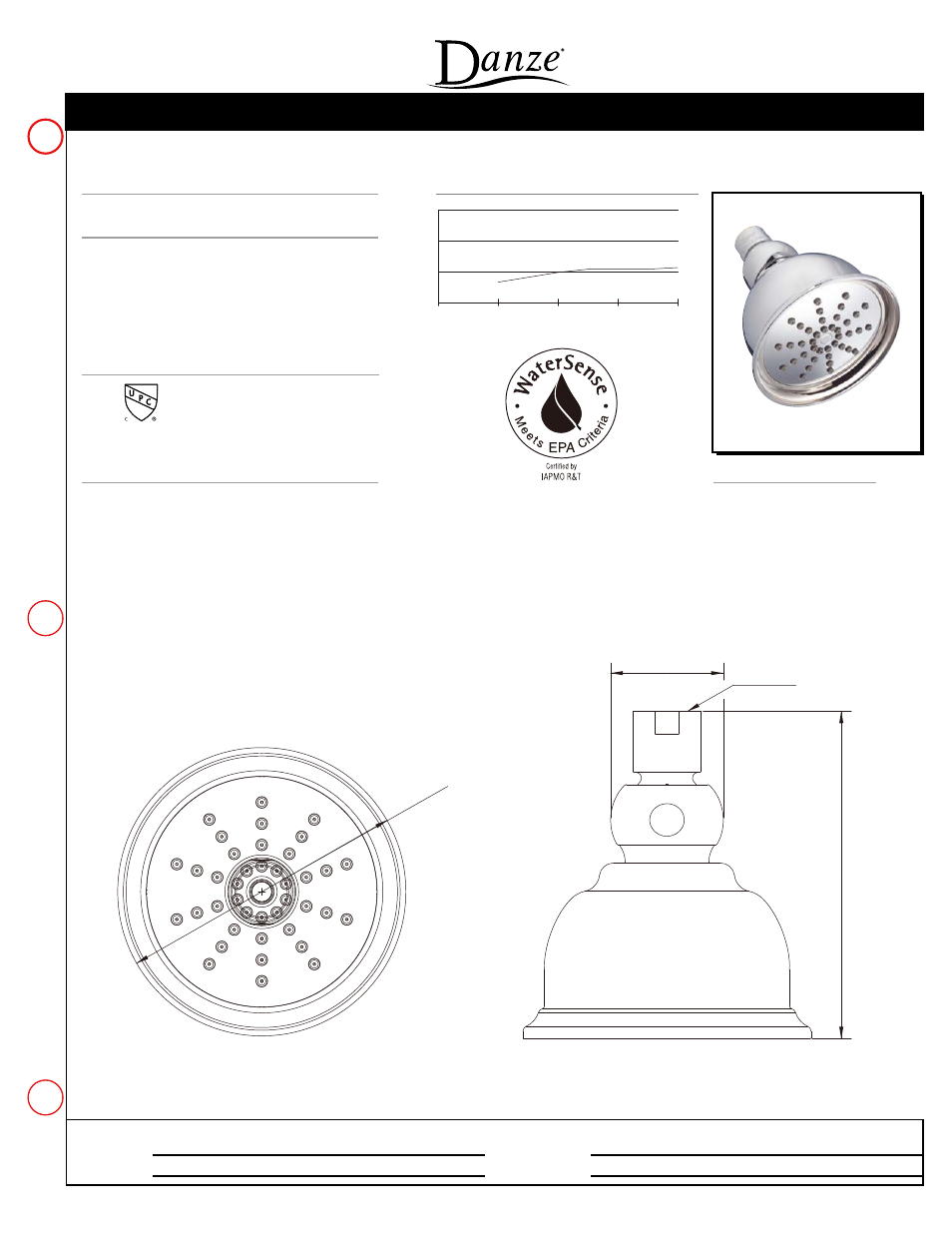 Danze D460026 - Spec Sheets User Manual | 1 page