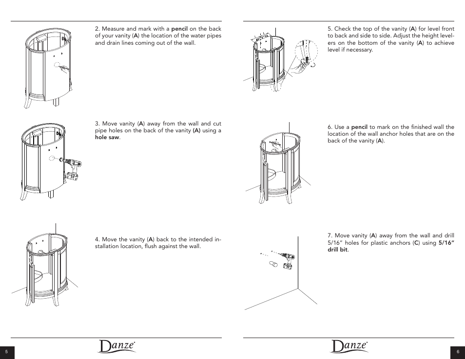 Danze DF012124 - Installation Manual User Manual | Page 4 / 12