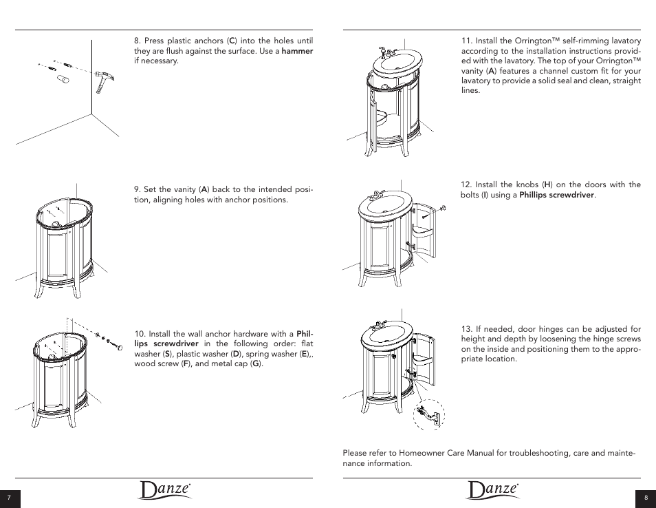Danze DF012124 - Installation Manual User Manual | Page 5 / 12