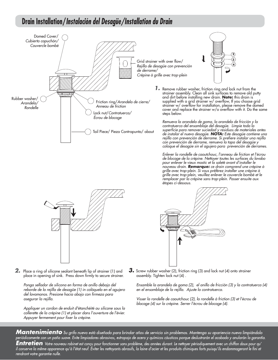 Danze D226058 - Installation Manual User Manual | Page 4 / 5