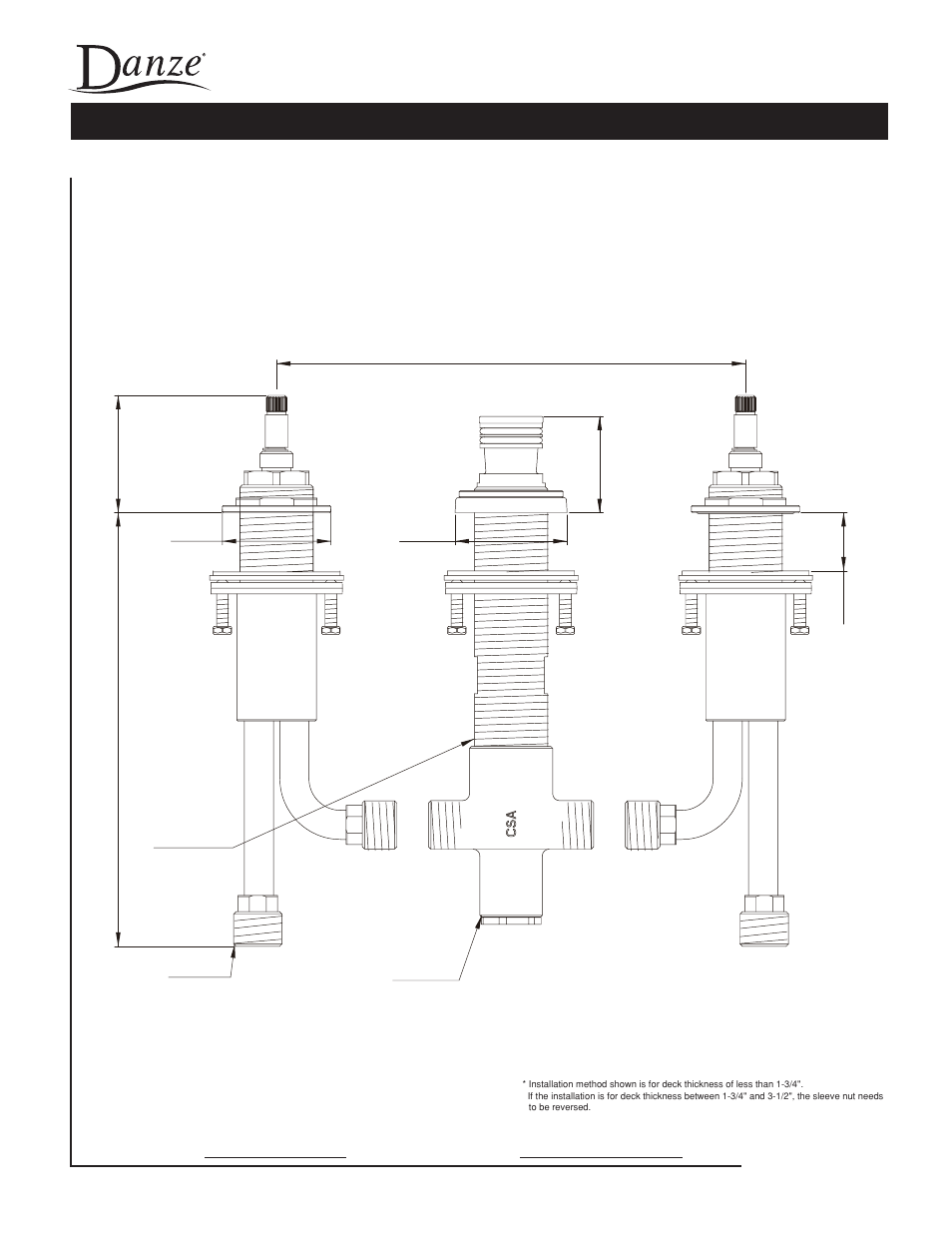 Specifications | Danze D306757 - Spec Sheets User Manual | Page 2 / 2