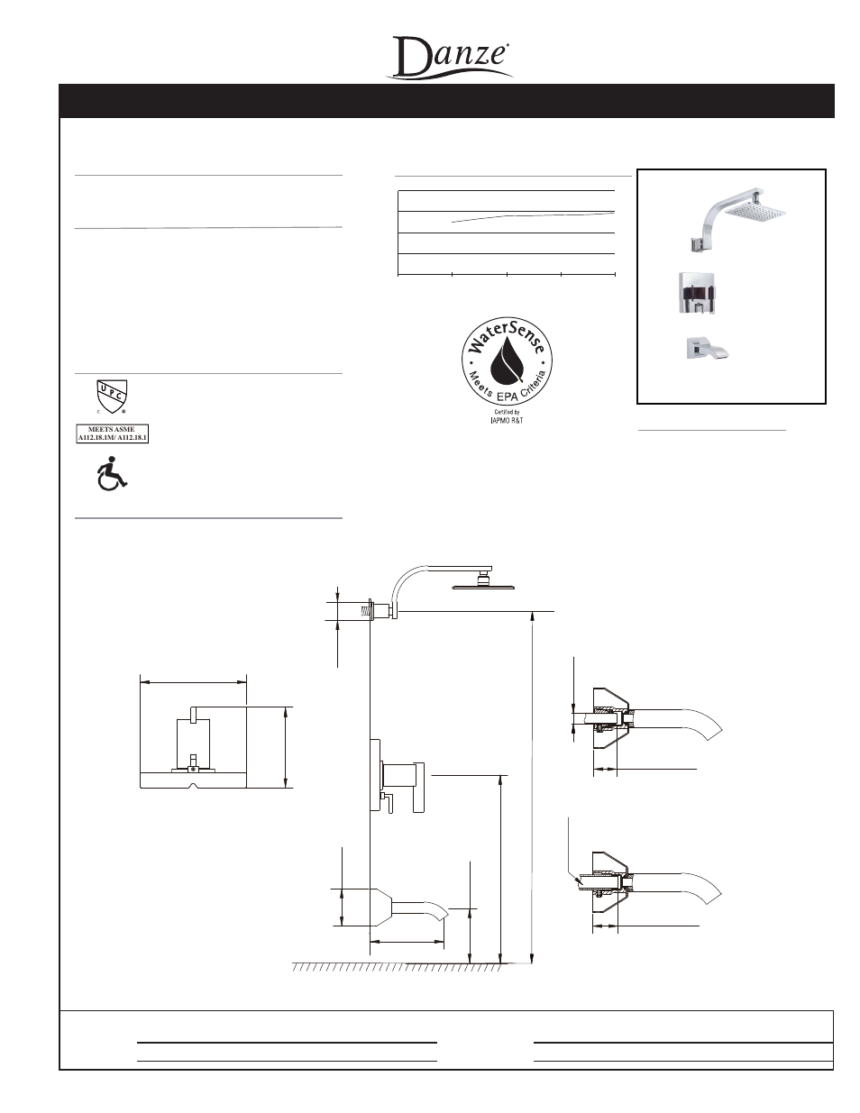 Danze D512544T User Manual | 1 page