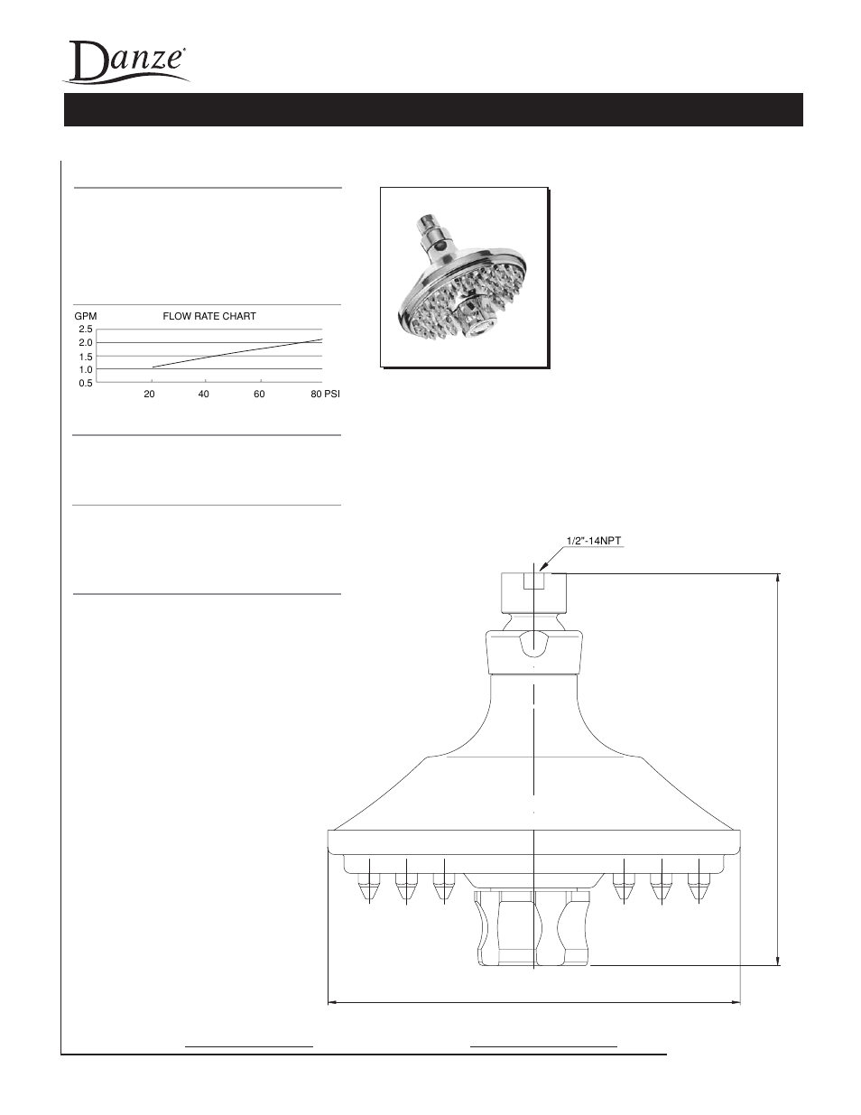 Danze D461672 User Manual | 1 page