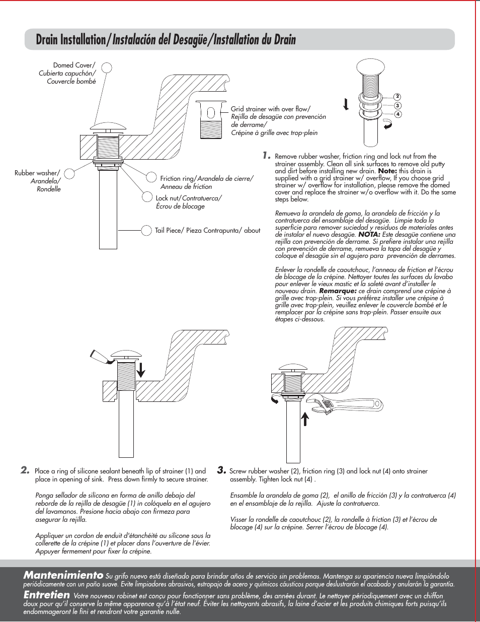 Danze D225058 - Installation Manual User Manual | Page 3 / 4