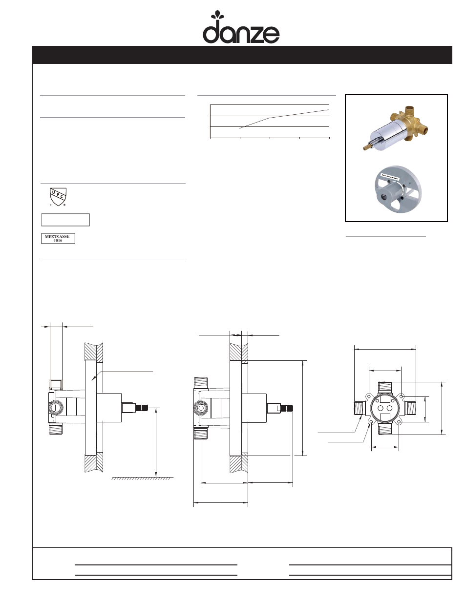 Danze D115500BT User Manual | 1 page