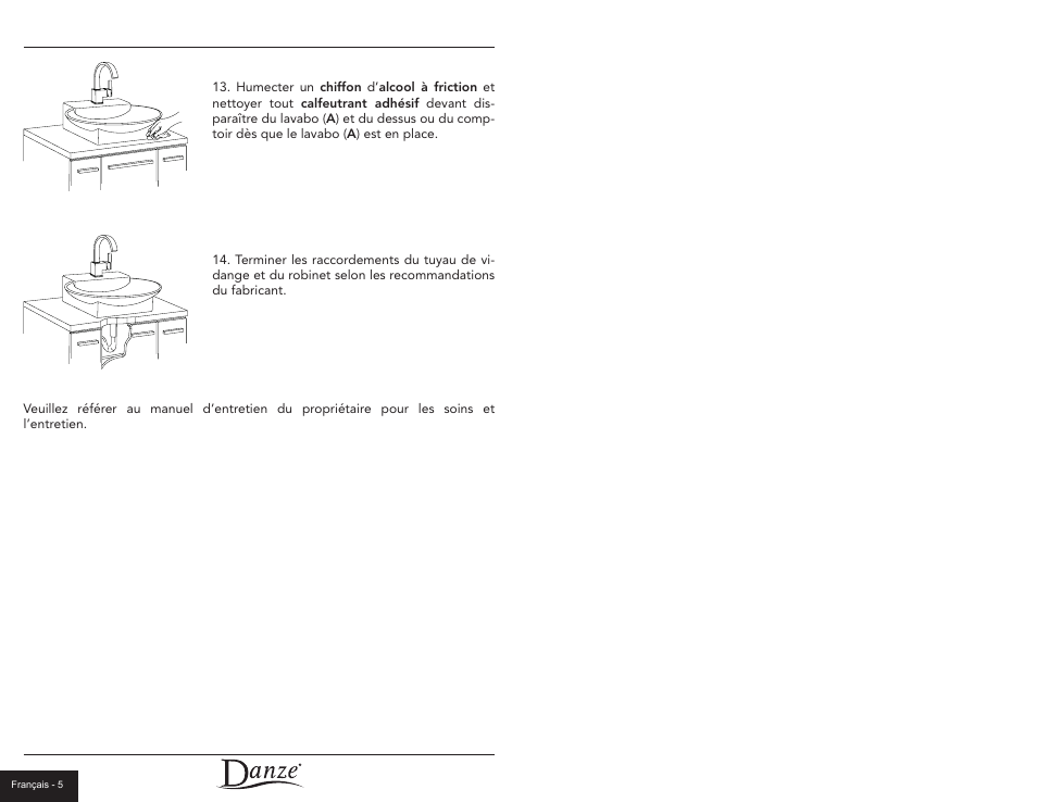 Danze DC037341 - Installation Manual User Manual | Page 9 / 9