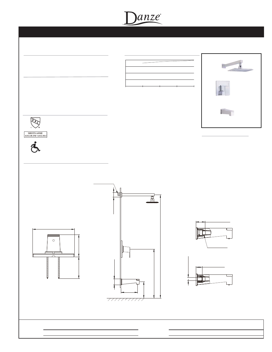 Danze D510462T User Manual | 1 page