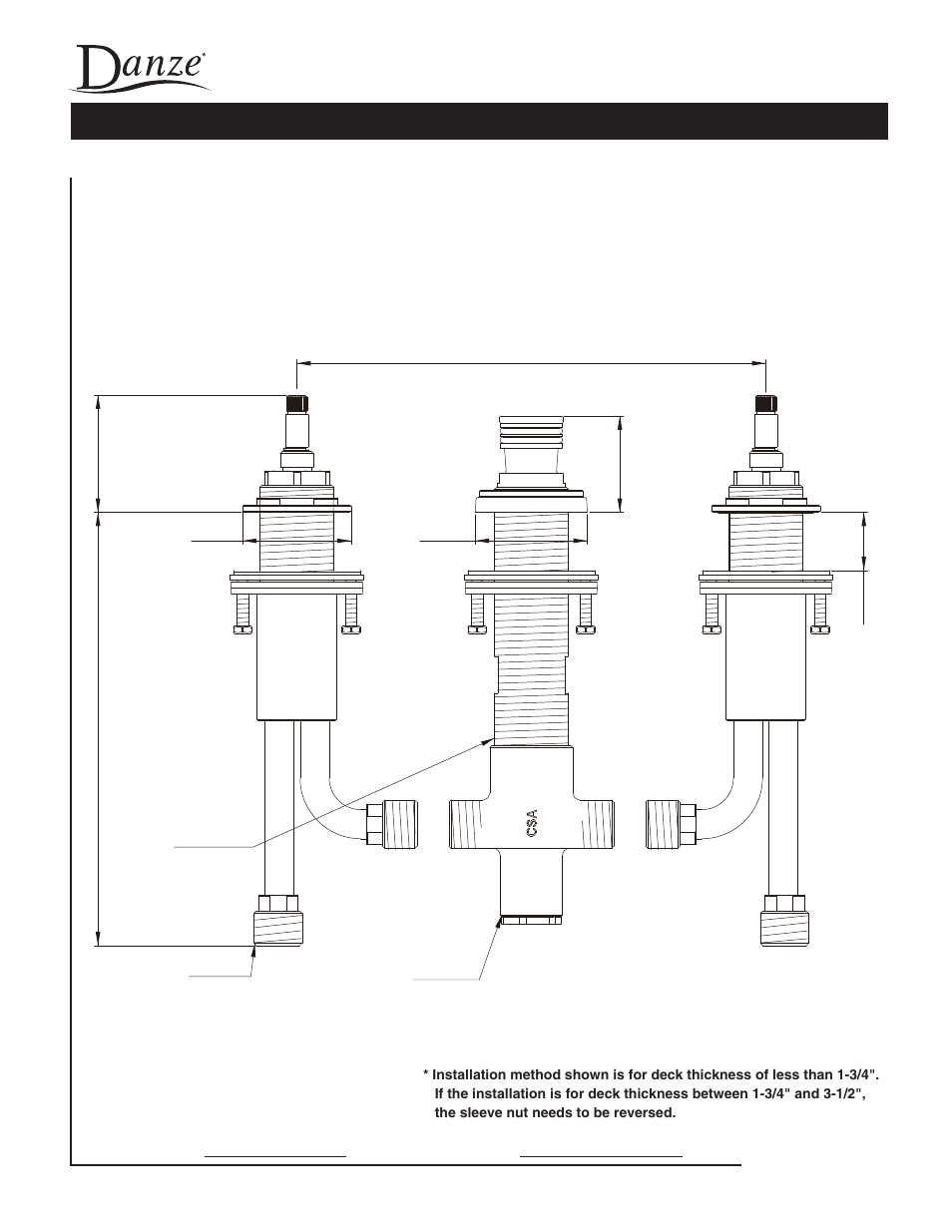 Specifications | Danze D305758 - Spec Sheets User Manual | Page 2 / 2