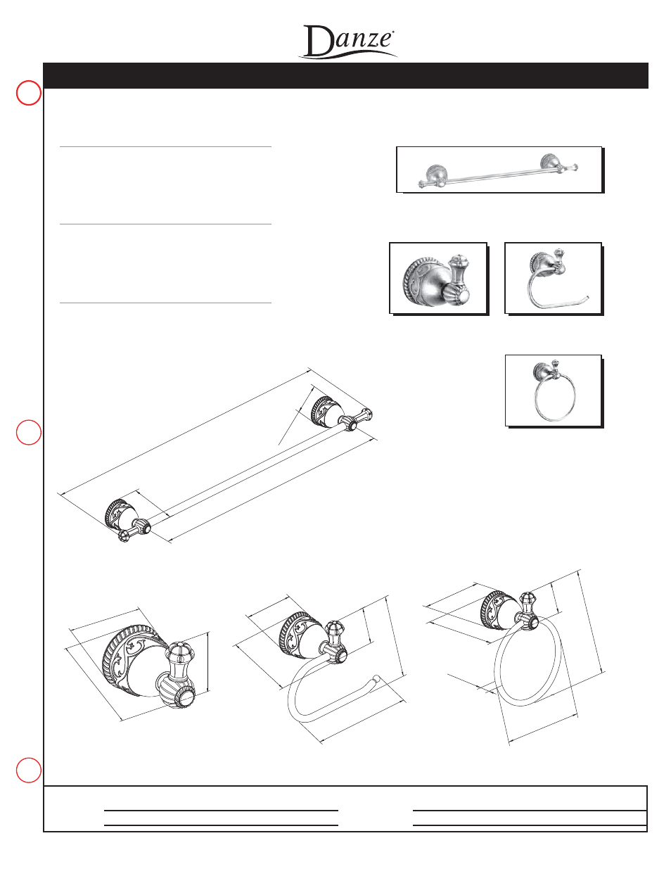 Danze BEL - TRG User Manual | 1 page