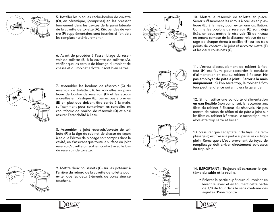 Danze DC023230-DC022221 - Installation Manual User Manual | Page 12 / 13