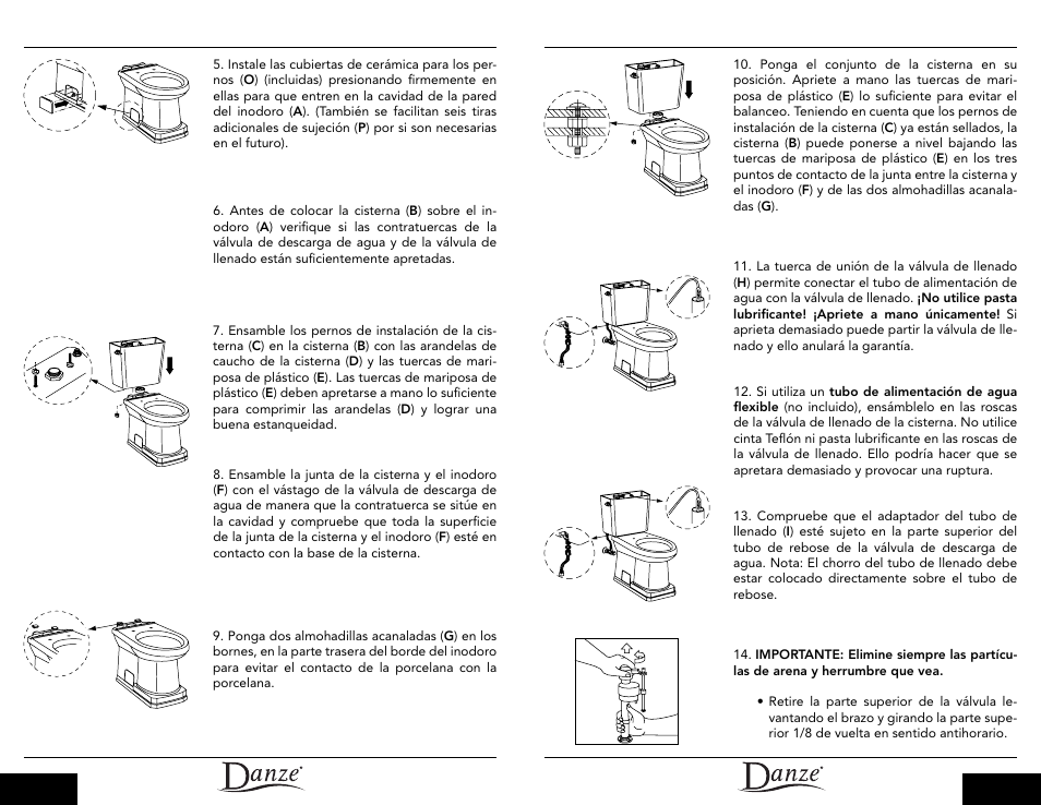 Danze DC023230-DC022221 - Installation Manual User Manual | Page 8 / 13