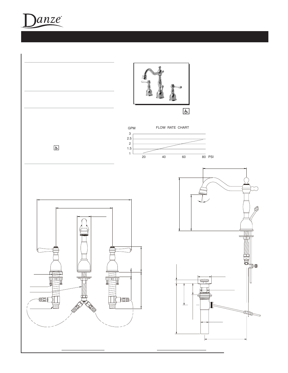 Danze D306357 - Spec Sheets User Manual | 1 page