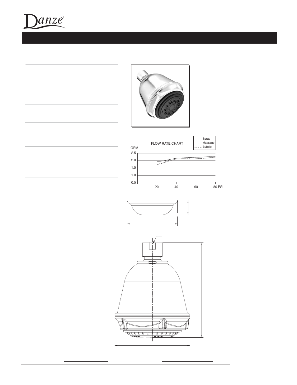 Danze D460006 User Manual | 1 page