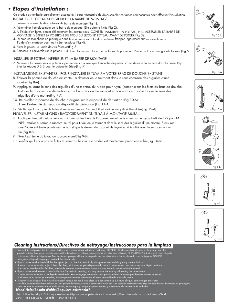 Étapes d’installation | Danze D465002 - Installation Manual User Manual | Page 3 / 3