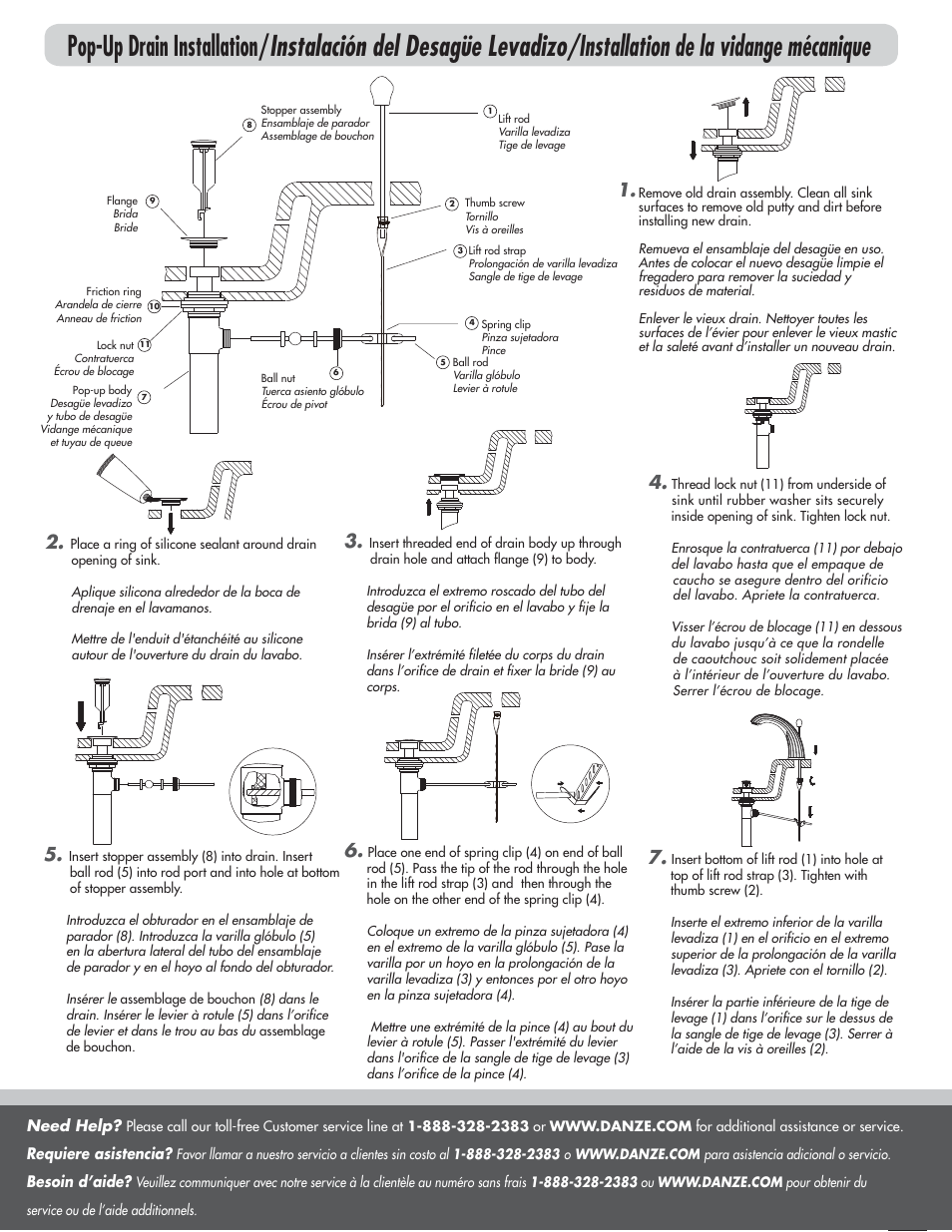 Danze D304060 - Installation Manual User Manual | Page 6 / 7