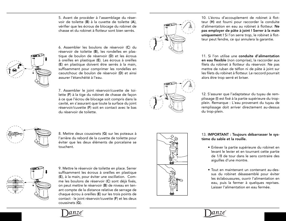 Danze DC013330-DC012323 - Installation Manual User Manual | Page 12 / 13
