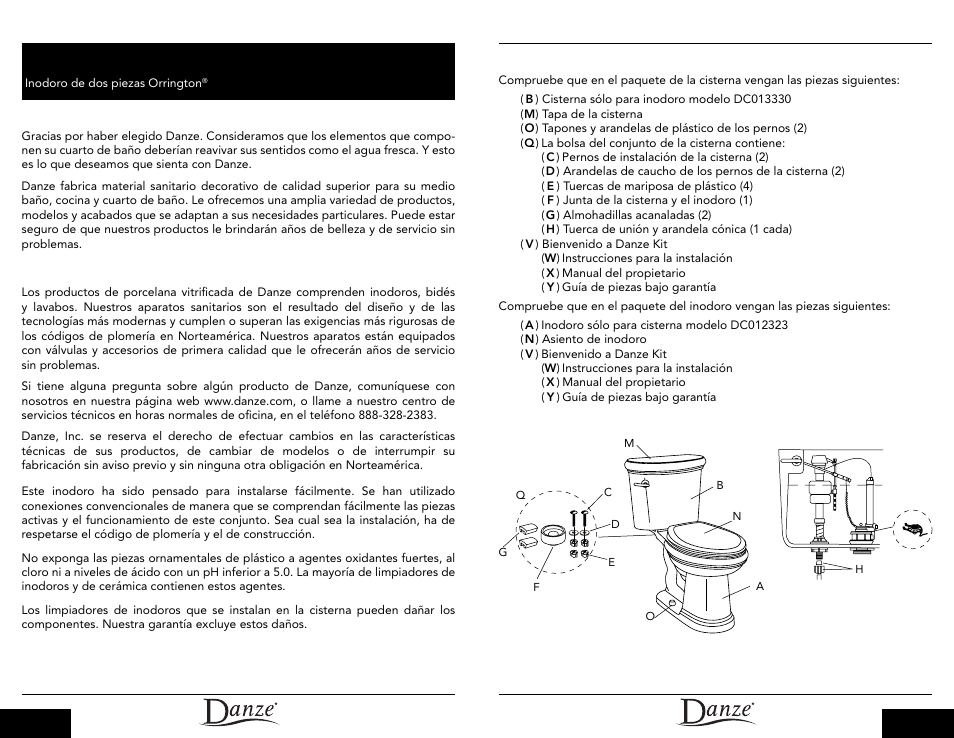 Danze DC013330-DC012323 - Installation Manual User Manual | Page 6 / 13