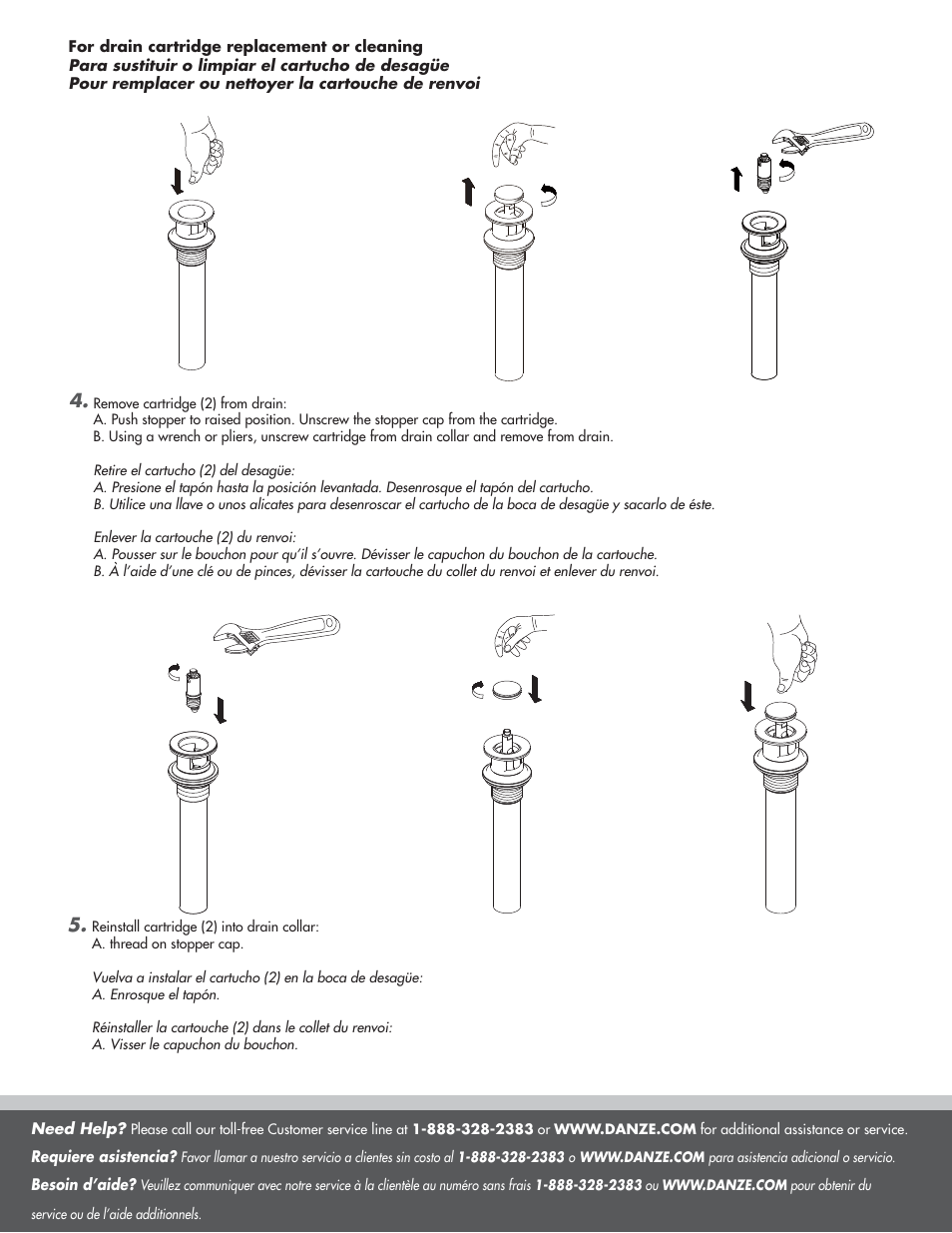 Danze D304558 - Installation Manual User Manual | Page 7 / 8