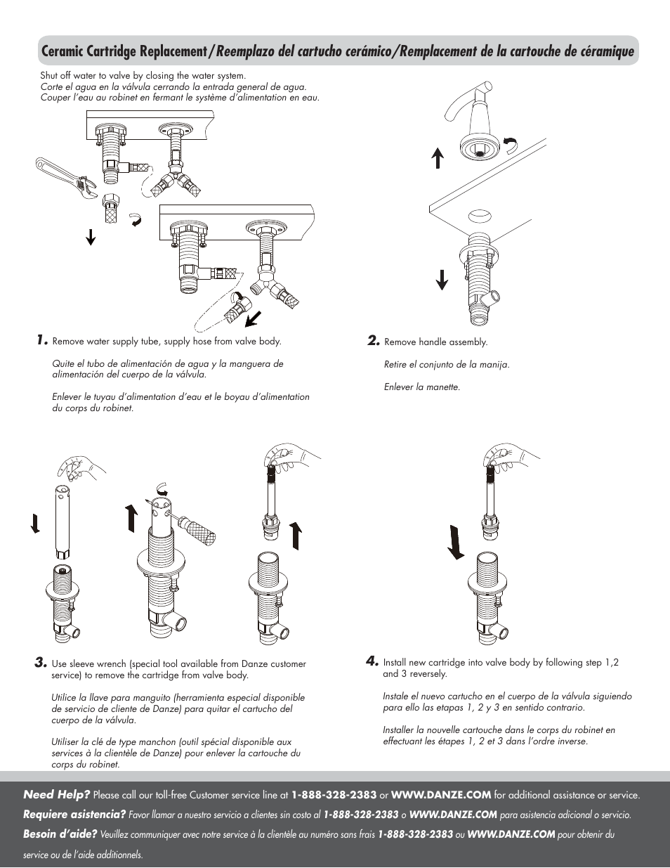 Danze D331554 - Installation Manual User Manual | Page 4 / 7